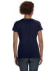 Ladies' V-Neck Fine Jersey T-Shirt - BLACK - S