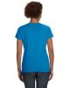 Ladies' V-Neck Fine Jersey T-Shirt - BLACK - S