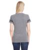Ladies' Football T-Shirt - BLACK/ WHITE - 2XL