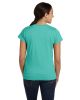 Ladies' Fine Jersey T-Shirt - VINTAGE BURGUNDY - XS