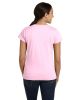 Ladies' Fine Jersey T-Shirt - VINTAGE BURGUNDY - XS