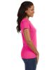 Ladies' Fine Jersey T-Shirt - VINTAGE BURGUNDY - XS