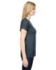 Ladies' Fine Jersey T-Shirt - VINTAGE BURGUNDY - XS