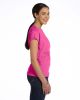 Ladies' Fine Jersey T-Shirt - VINTAGE BURGUNDY - XS