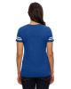 Ladies' Football T-Shirt - BLACK/ WHITE - 2XL