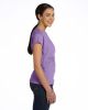 Ladies' Fine Jersey T-Shirt - VINTAGE BURGUNDY - XS
