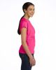 Ladies' Fine Jersey T-Shirt - VINTAGE BURGUNDY - XS