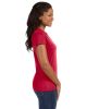 Ladies' Fine Jersey T-Shirt - VINTAGE BURGUNDY - XS