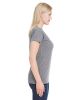 Ladies' Fine Jersey T-Shirt - VINTAGE BURGUNDY - XS