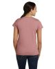 Ladies' Fine Jersey T-Shirt - VINTAGE BURGUNDY - XS