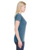 Ladies' Fine Jersey T-Shirt - VINTAGE BURGUNDY - XS