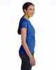 Ladies' Fine Jersey T-Shirt - VINTAGE BURGUNDY - XS