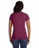 Ladies' Fine Jersey T-Shirt - VINTAGE BURGUNDY - XS